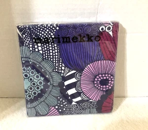Marimekko Siirtolapuutarha 20 servilletas de papel diseño 7" x 7" Maija Louekari - Imagen 1 de 2