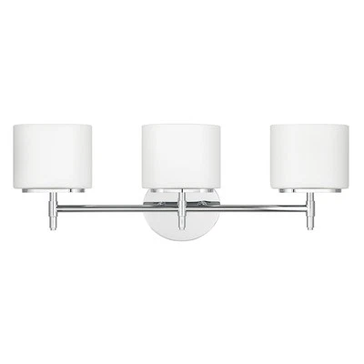 Hudson Valley Trinity 8903-PC THREE  Light Bath vanity  NEW - Image 1 of 4