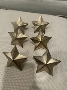 Metal Napkin Rings, 6pcs Star Napkin Ring Holder , Gold Tone - Picture 1 of 4