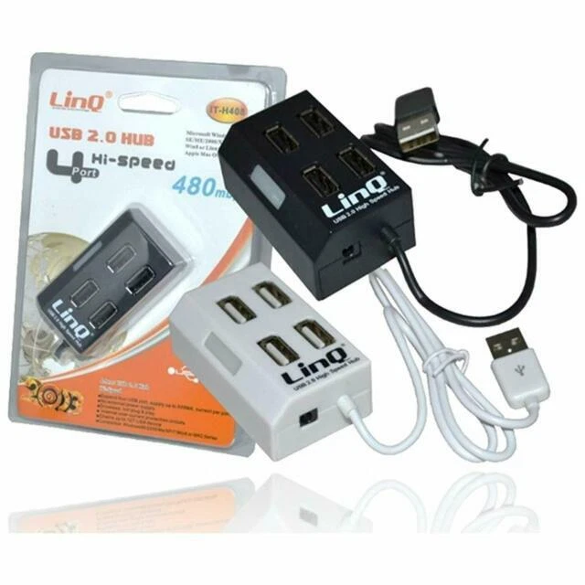 Linq H408-IT HUB USB de 4 Puertos Independientes