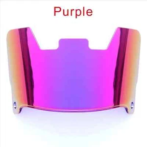 PURPLE Full Size Football Helmet Visor, Eye Shield With Quick Clips - Picture 1 of 3