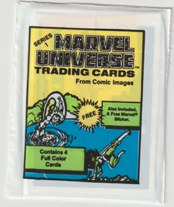 Imágenes de cómic Marvel Universe Series 1987 paquete sin abrir - Imagen 1 de 2