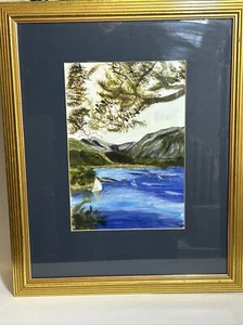 Bishops Bay, Loch Leven Scotland, von E W Burnett. 58 cm x 48 cm - Bild 1 von 20