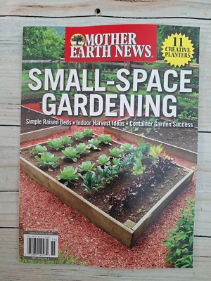 Mother Earth News May 2025 Magazine Small-Space Gardening free shipping Foto 1 de 3