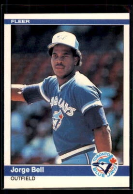 1984 Fleer Jorge Bell #148 Toronto Blue Jays - Image 1 of 2