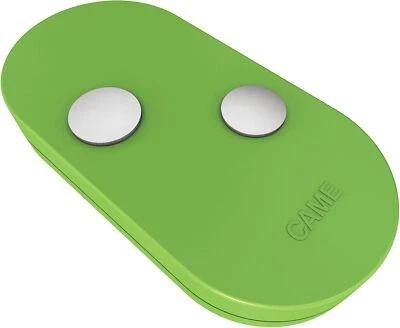 Telecomando Cancello Rolling Code 2 Canali Dual Frequency Came TOPD2RES Verde