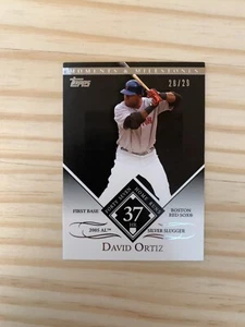 2007 Topps Moments and Milestones Black #104-37 David Ortiz 28/29 RED SOX - Bild 1 von 2