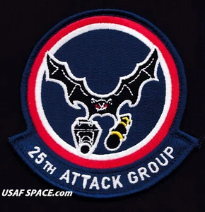 USAF 25. ANGRIFFSGRUPPE - MQ-9 SCHNITTER UAV - SHAW AFB, SC - ORIGINAL VEL AUFNÄHER - Bild 1 von 3