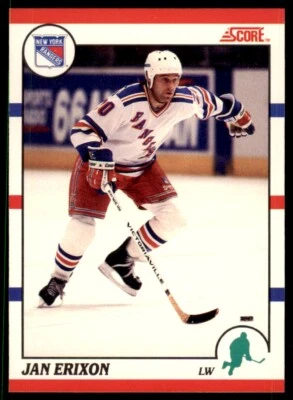 1990-91 Score Canadian Jan Erixon New York Rangers #272 - Image 1 of 2