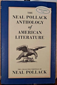 *SIGNIERT* NEAL POLLACK ANTHOLOGIE DER AMERIKANISCHEN LITERATUR Erstausgabe HCDJ - Bild 1 von 6