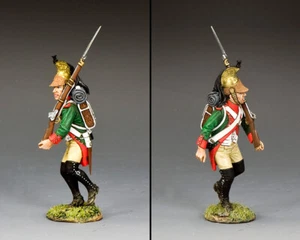 KING & COUNTRY THE AGE OF NAPOLEON NA494 FRENCH DRAGOON ADVANCING SHOULDER ARMS - Picture 1 of 2