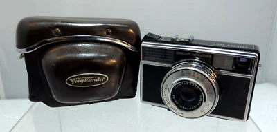 Cámara Zeiss Ikon Voigtlander Vitessa 500L con estuche de cuero Foto 1 de 4