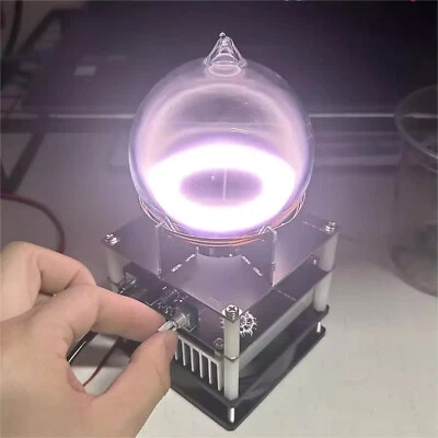 Tokamak Ark Reactor Globe Blue white Plasma Toroid Drive Circuit Xenon Gas Ring - Image 1 of 4