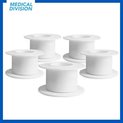 DEALFA 5 Cerotti adesivi su rocchetto in carta metri 5x5 cm - cerotto tnt medicazione