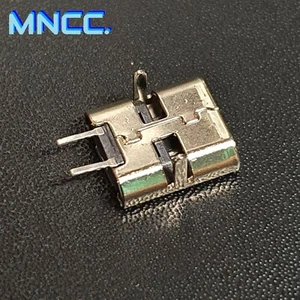 1 x Micro USB Type B Female 2 Pin 2 Post SMD USB Connector Port Socket DIY - Picture 1 of 10