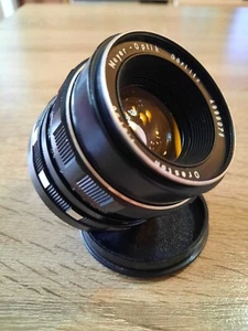 MAYER OPTIK Gorlitz Oreston ZEBRA 1.8/50 Full Frame Prime Lens - Picture 1 of 19