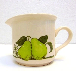 "Vajilla vintage Biltons crema patrón peras verdes Inglaterra 3,2" - Imagen 1 de 6