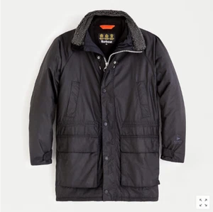 J Crew Barbour® Fenton Wachsjacke M0788 Small Black - Bild 1 von 1