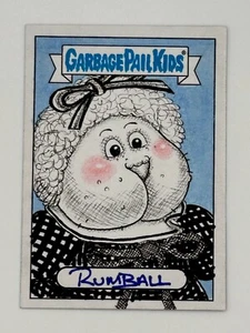 Boceto de rumball Garbage Pail Kids InterGOOlactic Mayhem BLOATED BLAIR 2023 1/1 - Imagen 1 de 3