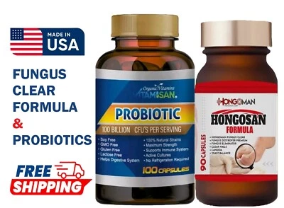 Tratamiento de hongos en las uñas, limpieza Candida, equilibrio de levaduras, impulso inmunológico - 90 + 100 C Foto 1 de 4