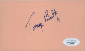 Tommy Bolt PGA Golfer Signed 3x5 Index Card JSA Authenticated - Picture 1 of 2