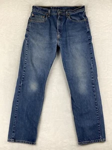 Pantalones de mezclilla Levi's 505 para hombre azul calce regular pierna recta talla 34x30 (medido 32x30) - Imagen 1 de 13