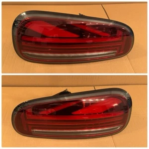 MINI CLUBMAN F54 UNION JACK REAR LIGHTS TAIL LIGHT BLACK SHADOW LINE GENUINE - Picture 1 of 20