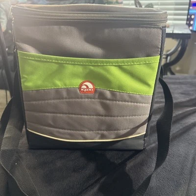 Insulated Igloo Cooler Bag With Shoulder Strap Pouch Lunch Box 10”x10.5”x7” - Image 1 of 4