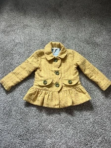Matilda Jane Going Easy Jacket size 4 yellow - Picture 1 of 5