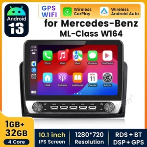 For Mercedes Benz ML/GL Class W164 X164 Android Car Stereo Radio CarPlay GPS SWC - Picture 1 of 19