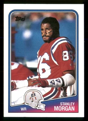1988 Topps #180 - Stanley Morgan - New England Patriots - Image 1 of 2