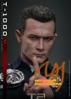 NEW Hot Toys MMS774 Terminator 2 Judgment Day T1000 (2.0) Robert Patrick Figure - Image 1 of 4