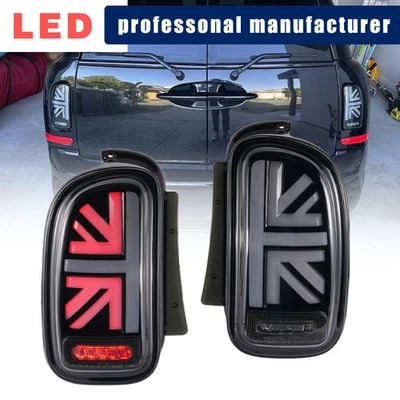 Pair LED Tail Lights Rear Turn Signal For BMW MINI Cooper Clubman R55 2007-2014 - Image 1 of 4