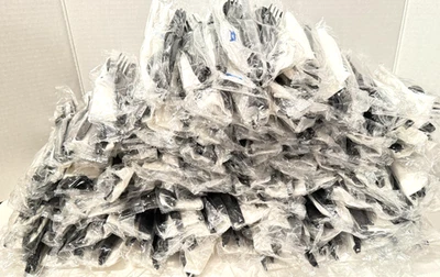 LOT Individually Wrapped Plastic Utensil Sets Knives Forks Spoons Camping Party - Image 1 of 4