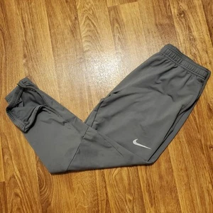 Nike Challenger Running Pants Men Medium Grey Smoke Woven Dri Fit DB4107-084 - Picture 1 of 7