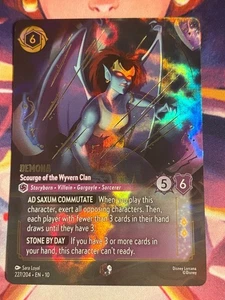 Tarjeta Encantada Demona - 227/204 Disney Lorcana Susurros en el Pozo - Imagen 1 de 12