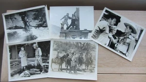 Lot 5 photos Argentiques, ancienne, film ,western ,à identifier , 25X20cm .(23). - Picture 1 of 6