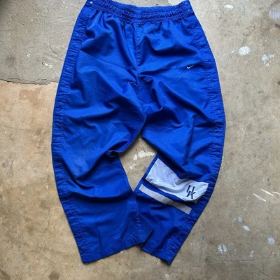 Vintage 90s Nike Team Kentucky Wildcats Basketball Breakaway Shooting Pants - XL - Image 1 of 4