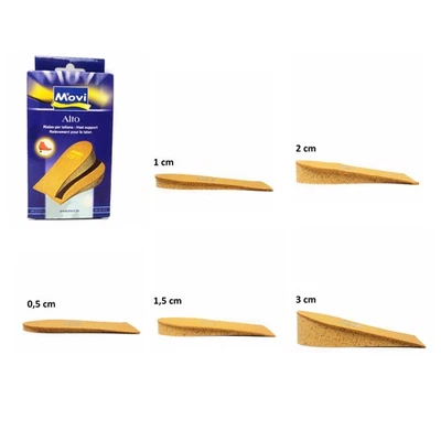 MOVI ALTO COMODO RIALZO PER TALLONE SUGHERO-PELLE