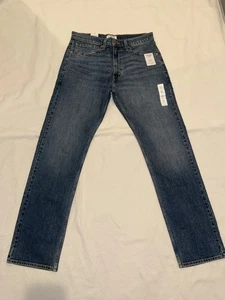 DENIZEN by Levi's Men's 290 Straight Fit Jeans Dark Blue Denim Flex 34x34 - Picture 1 of 7