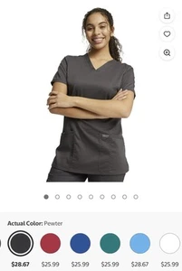 Cherokee Workwear Revolution Top scrub donna scollo a V | WW620 - Foto 1 di 4