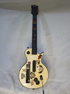 Guitar Hero Red Octane Gibson Les Paul Controller Nintendo Wii  - Immagine 1 di 4