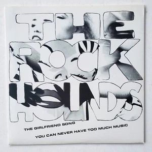 The Rock Hounds 45 The Girlfriend Song - Private 80's New Wave - Imagen 1 de 2