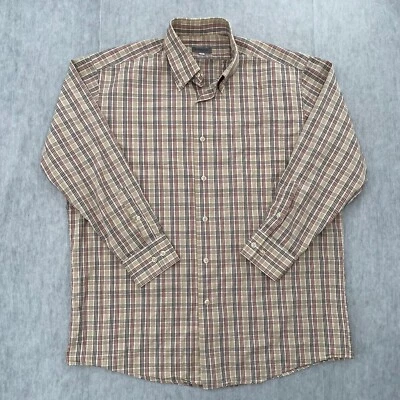 Givenchy рубашка для взрослых 43 многоцветный клетку на пуговицах длинным рукавом карман Франции мужчин - Изображение 1 из 4