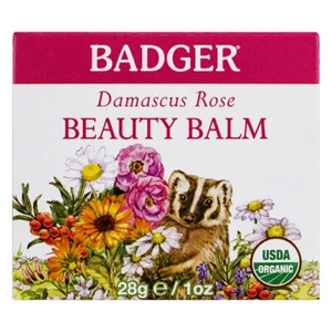 Balsamo di bellezza Badger, rosa damascata, 1 oncia - Foto 1 di 4