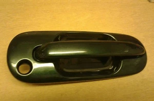  MGZS ROVER 45 (New Genuine) FRONT DRIVER DOOR HANDLE BRITISH RACING GREEN HFF  - Picture 1 of 3