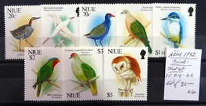 NIUE 1992 Beautiful Birds As Described Cat £32 U/M NM106 - Picture 1 of 1