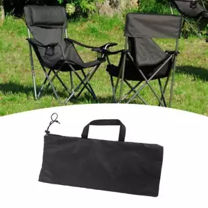 Folding Chair Bag Oxford Fabric Chair Carrying Bag for BBQ Backpacking Beach - Picture 1 of 7
