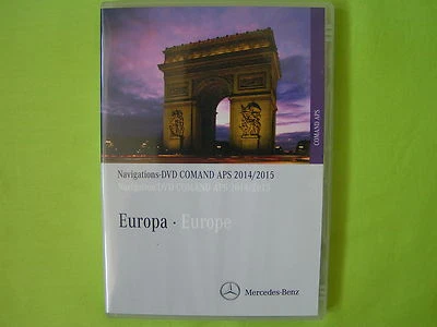 DVD NAVIGATION MERCEDES-BENZ COMAND APS 2015 C KLASSE GLK SLS AMG NTG 4 VIOLETT - Bild 1 von 3