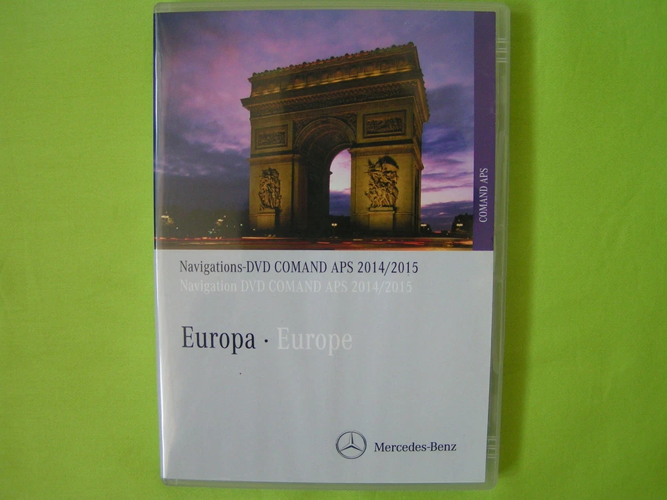 DVD NAVIGATION MERCEDES-BENZ COMAND APS 2015 C KLASSE GLK SLS AMG NTG 4 VIOLETT - Bild 1 von 3
